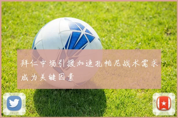 拜仁中场引援加速孔帕尼战术需求成为关键因素
