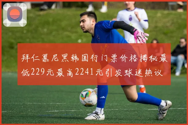 拜仁慕尼黑韩国行门票价格揭秘最低229元最高2241元引发球迷热议